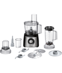 Mutfak Robotu Siyah – Brushed Stainless Steel